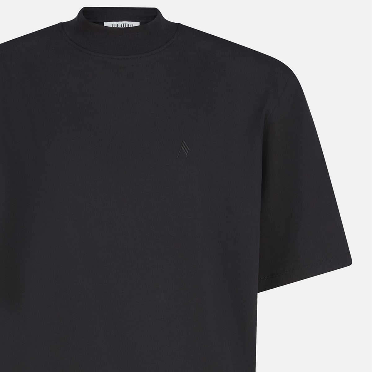 The Attico Black cotton T-shirt