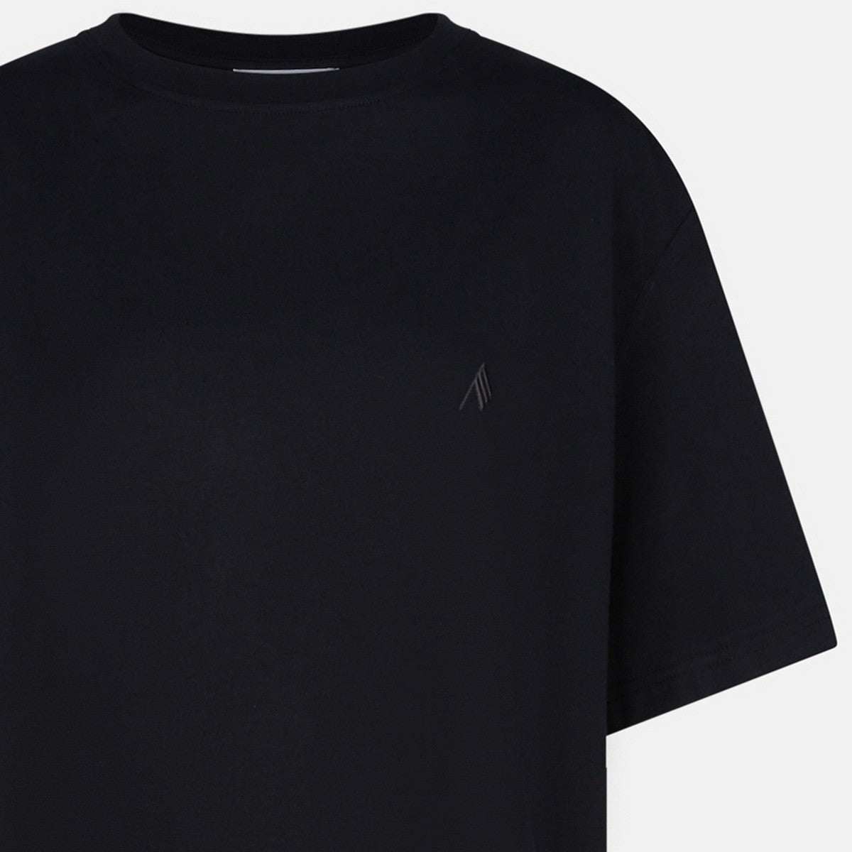 The Attico Black cotton T-shirt