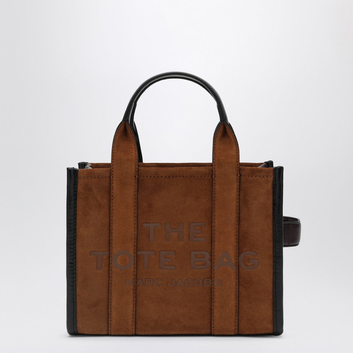 Marc Jacobs Small copper suede tote bag