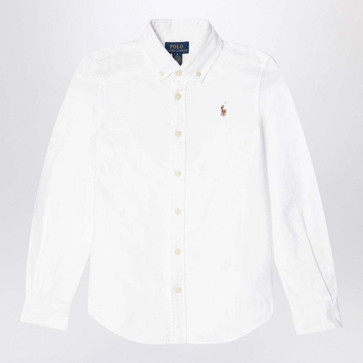 Polo Ralph Lauren White cotton button-down shirt