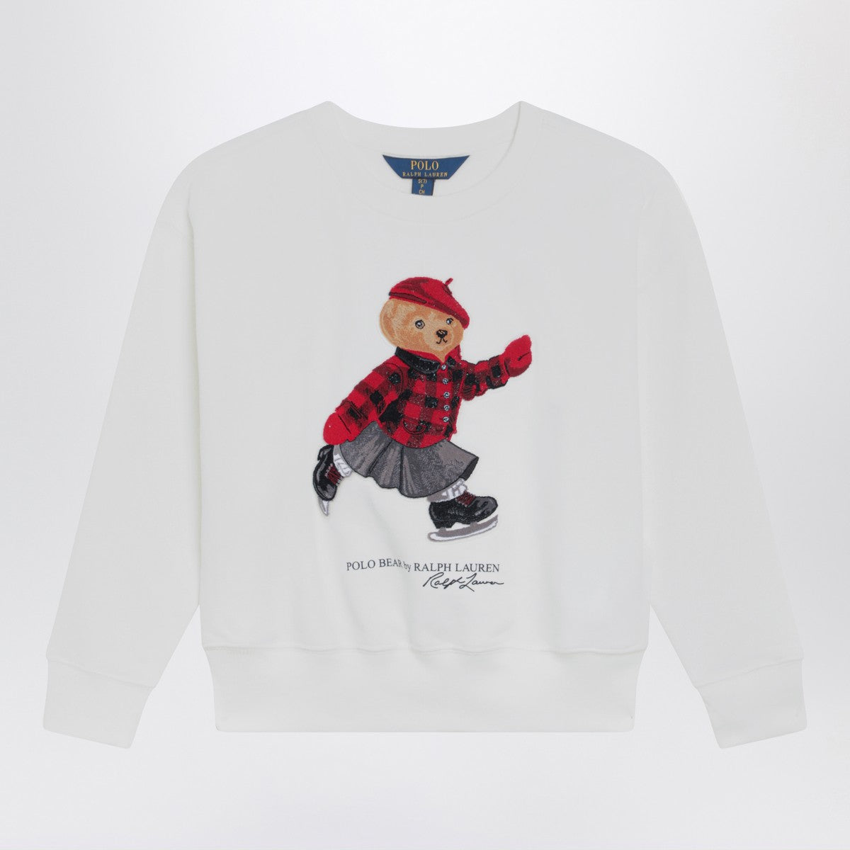 Polo Ralph Lauren White Polo Bear sweatshirt