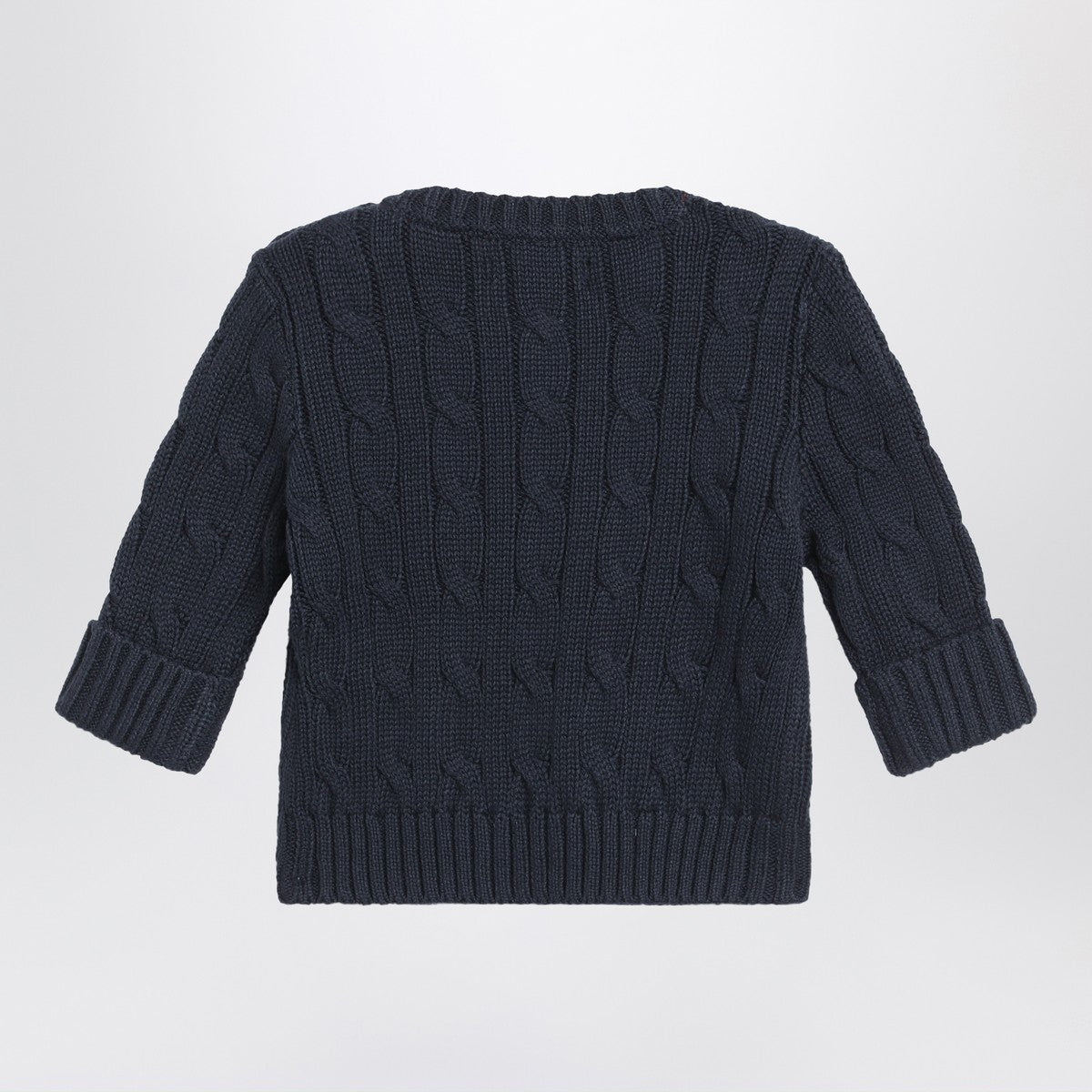 Polo Ralph Lauren Navy blue cable-knit cotton sweater