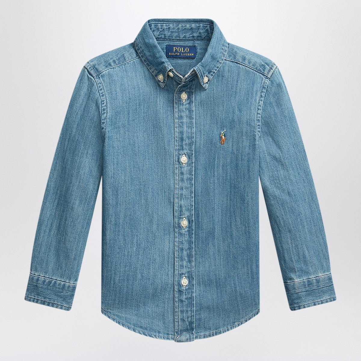 Polo Ralph Lauren Blue denim button-down shirt