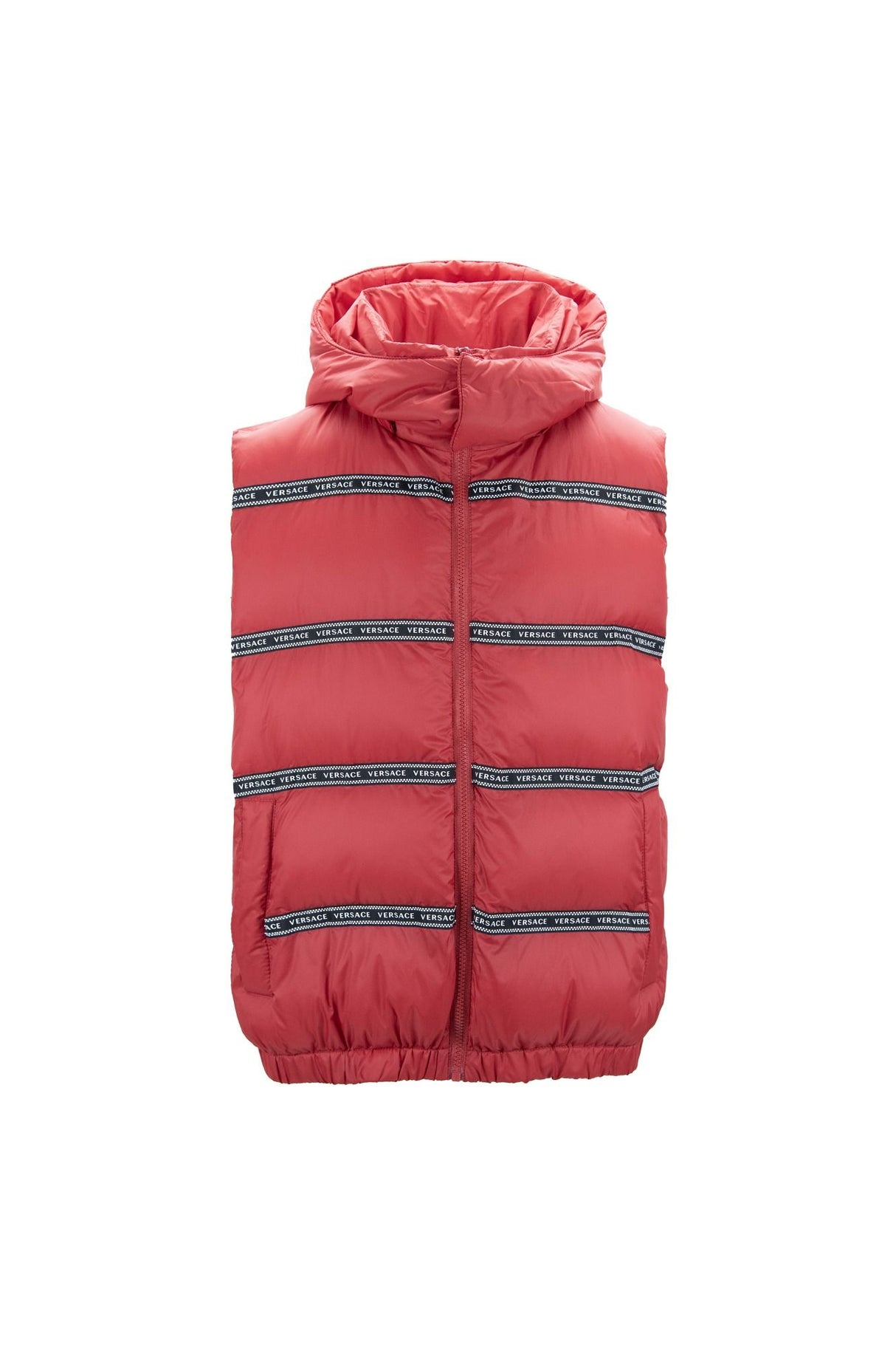 Versace Red Polyester Vest
