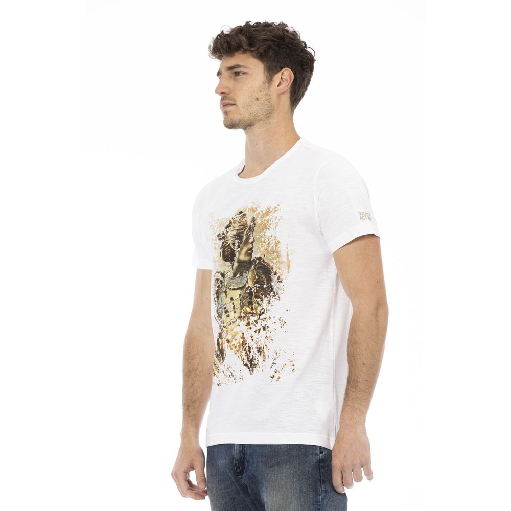 Trussardi Action White Cotton Men's T-Shirt