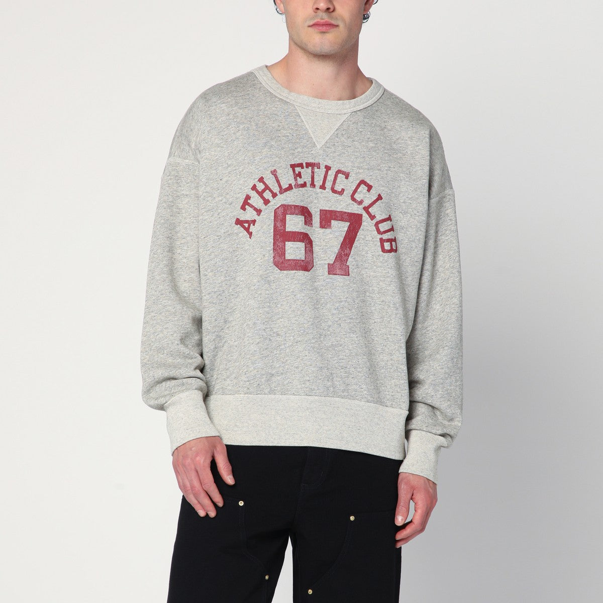 Polo Ralph Lauren Gray loopback sweatshirt with graphic