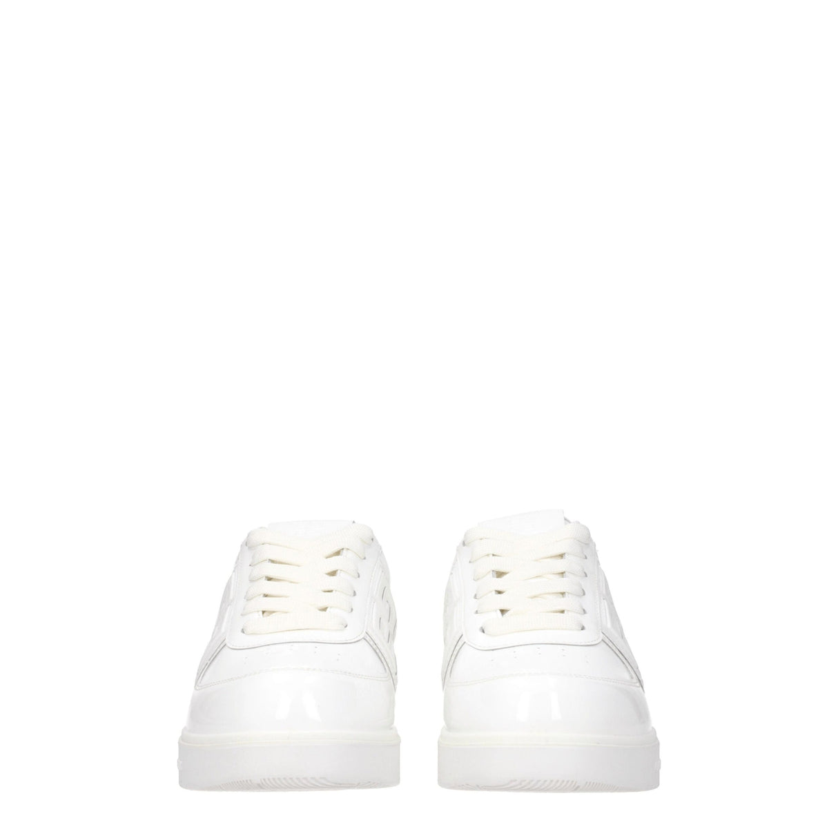 Givenchy White Leather Low Top Sneakers