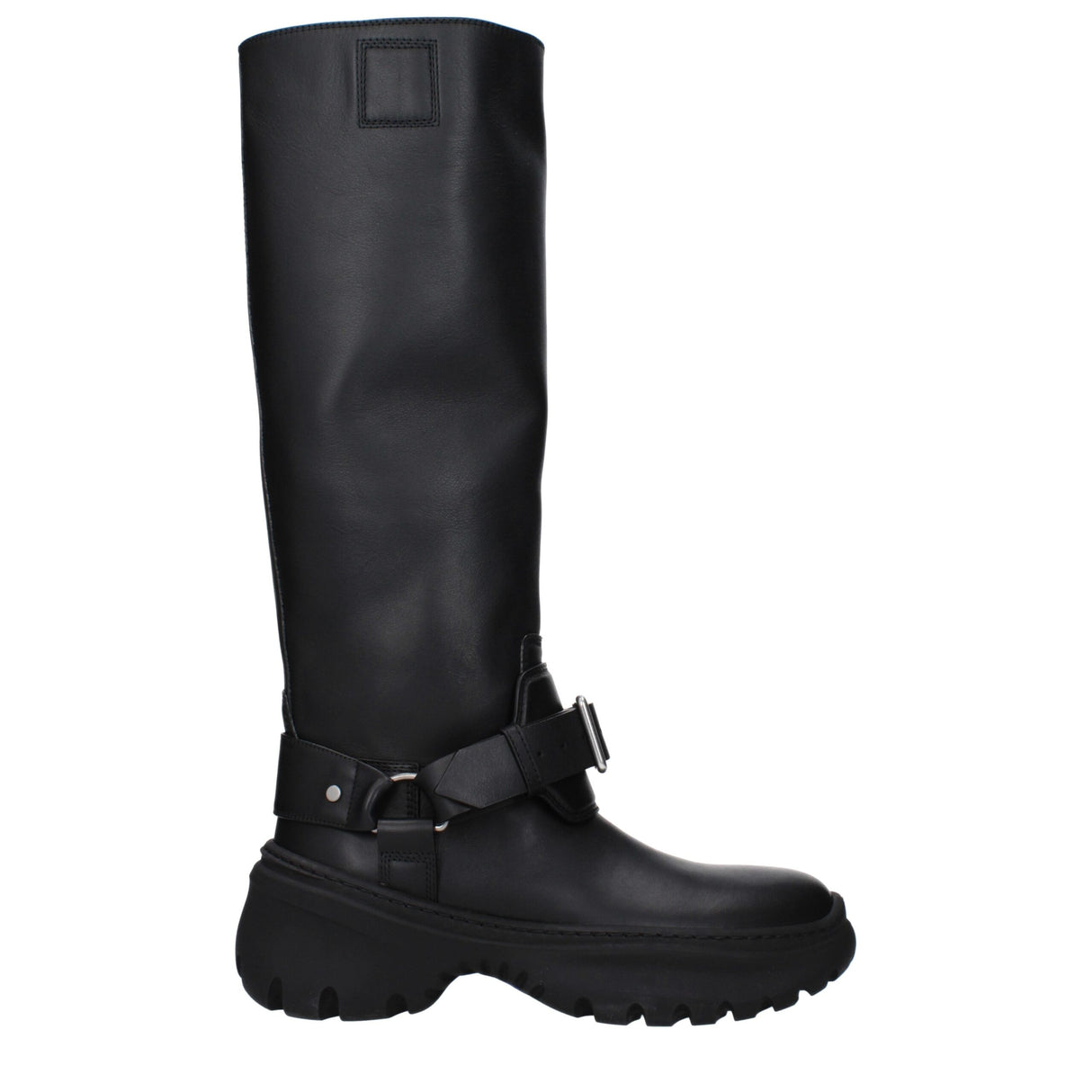 Burberry Black Leather Boots