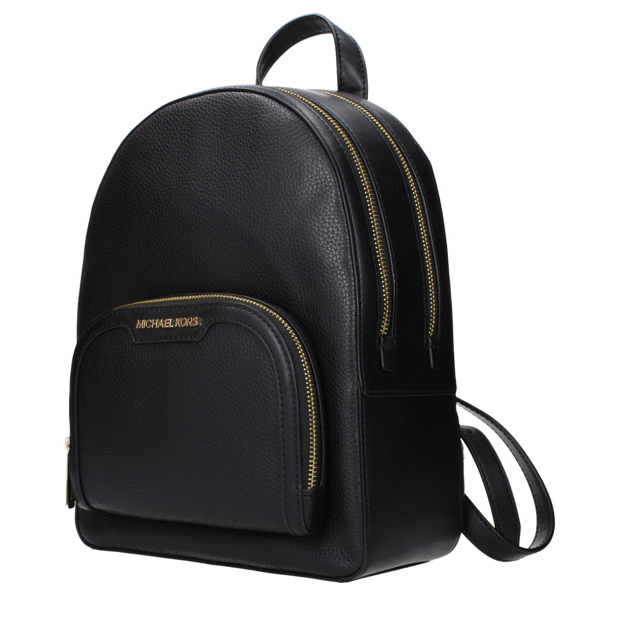 Michael Kors Black Leather Backpack