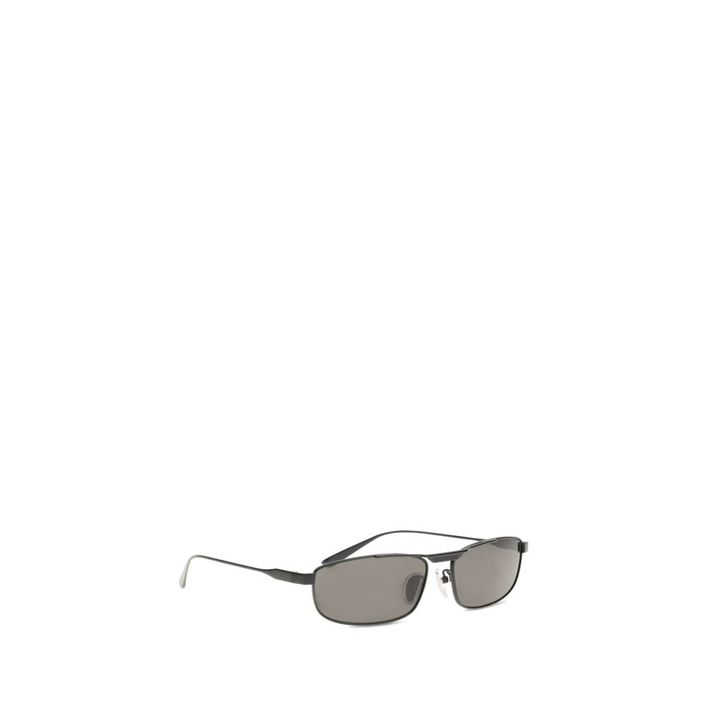 Balenciaga Black Metal Sunglasses