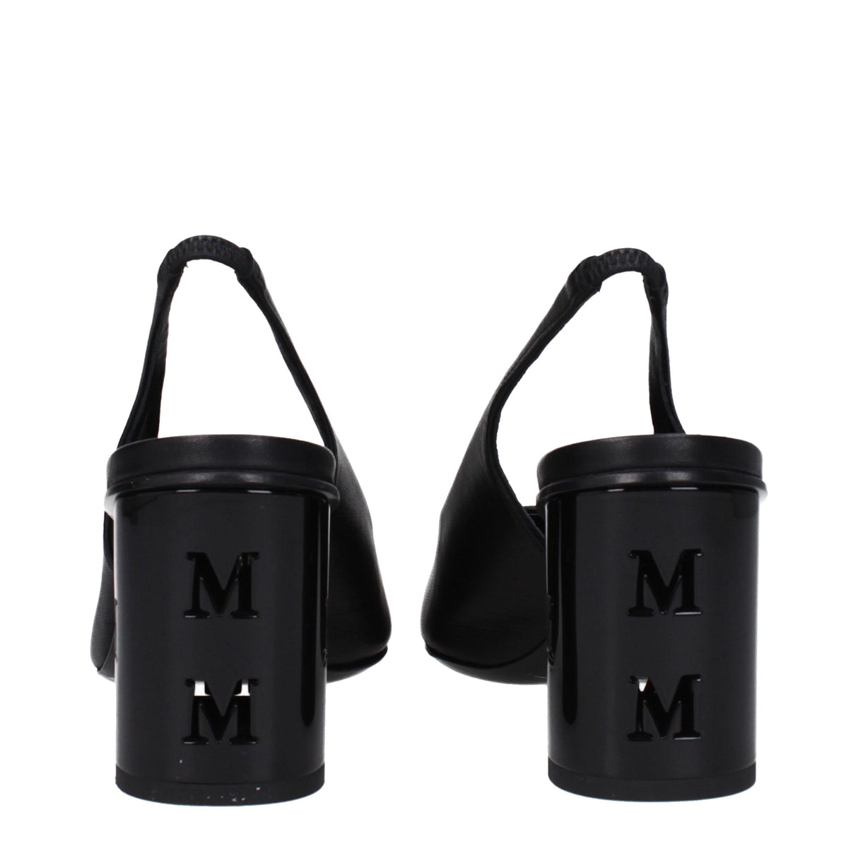 Max Mara Black Leather Pumps