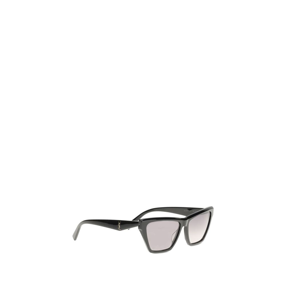 Saint Laurent Black Acetate Sunglasses