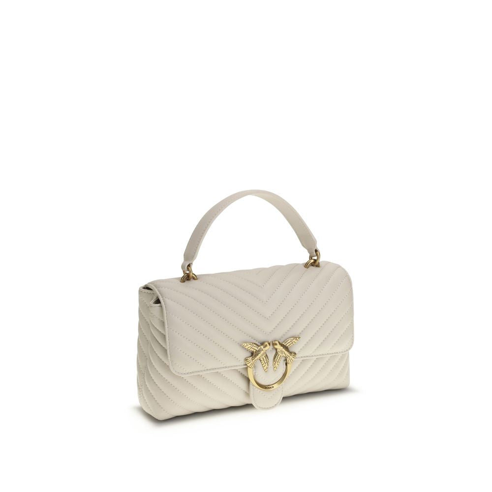 PINKO Beige Calf Leather Bos Taurus Wallet