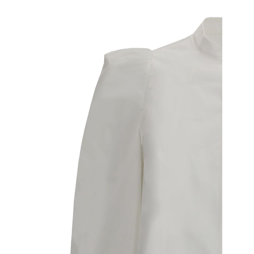 Alexander McQueen White Cotton Dress Shirt