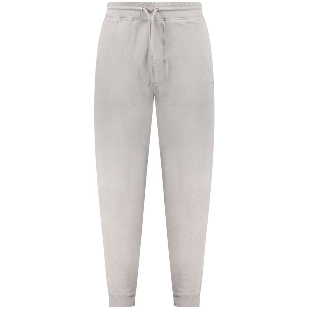 Hugo Boss Grigio Cotton Men's Sport Trouser