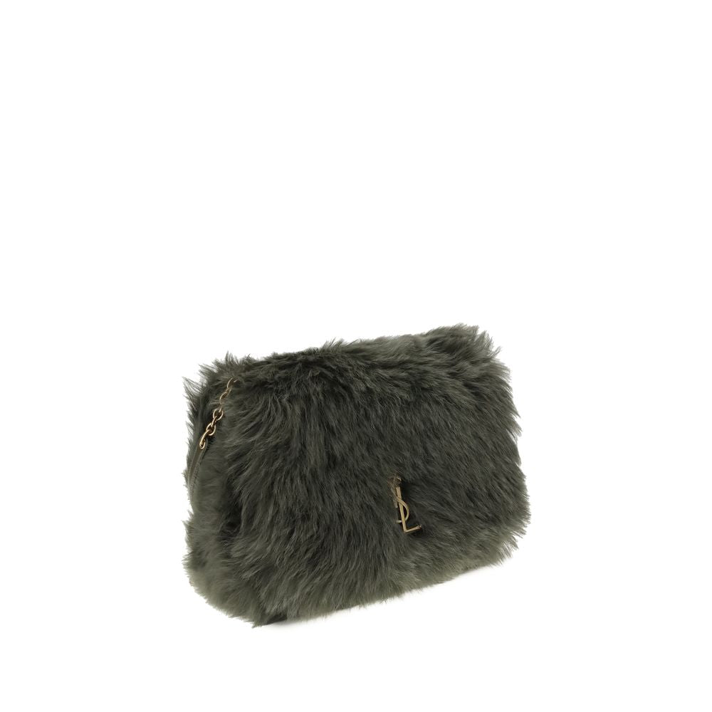 Saint Laurent Bicolor Lamb Ovis Aries Aries Shoulder Bag