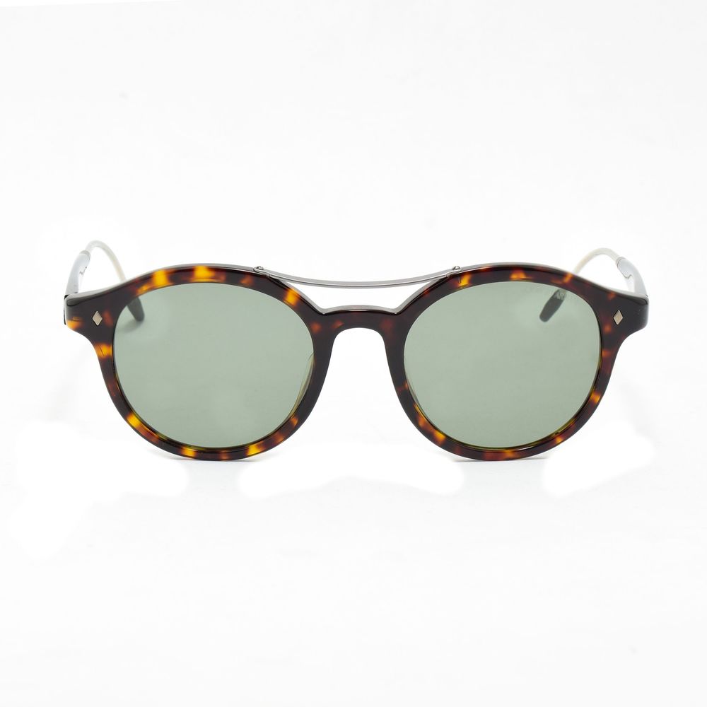 Giorgio Armani Brown Acetate Sunglasses