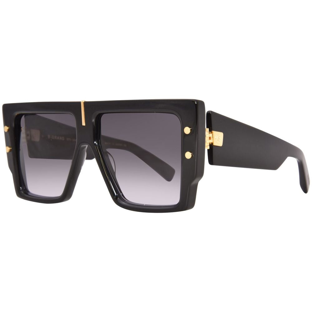 Balmain Black Acetate Sunglasses