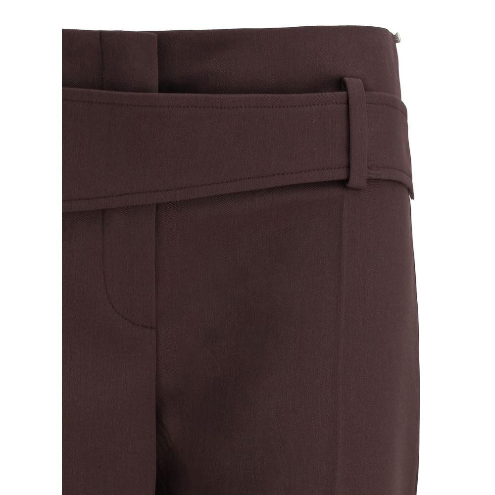 Max Mara Multicolor Polyester Dress Pants