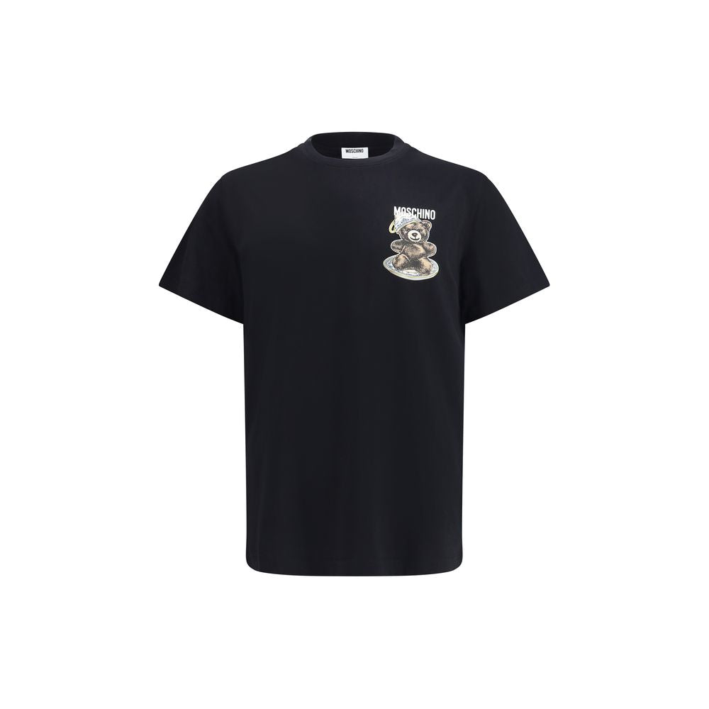 Moschino Black Cotton T-Shirt