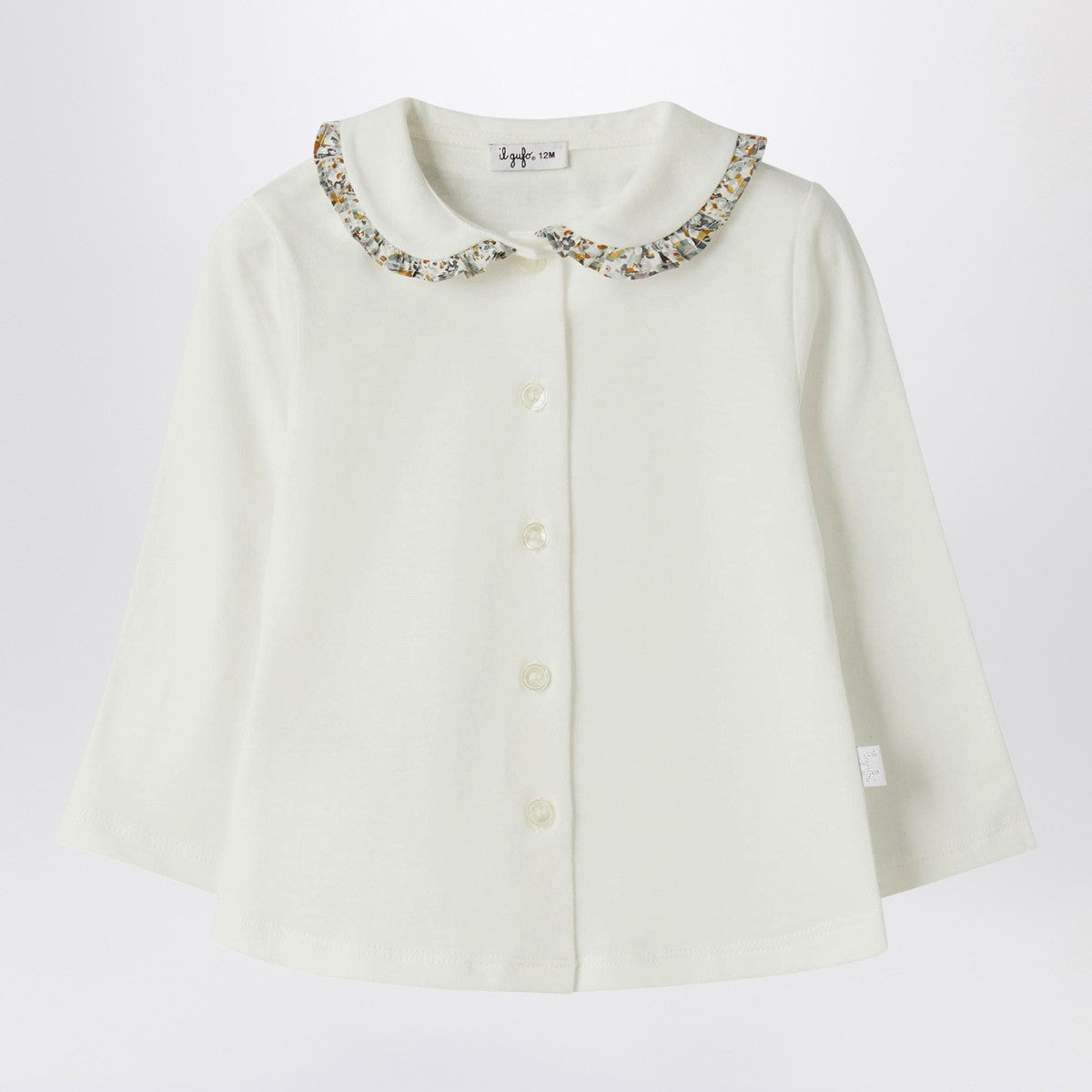 Il Gufo White cotton shirt