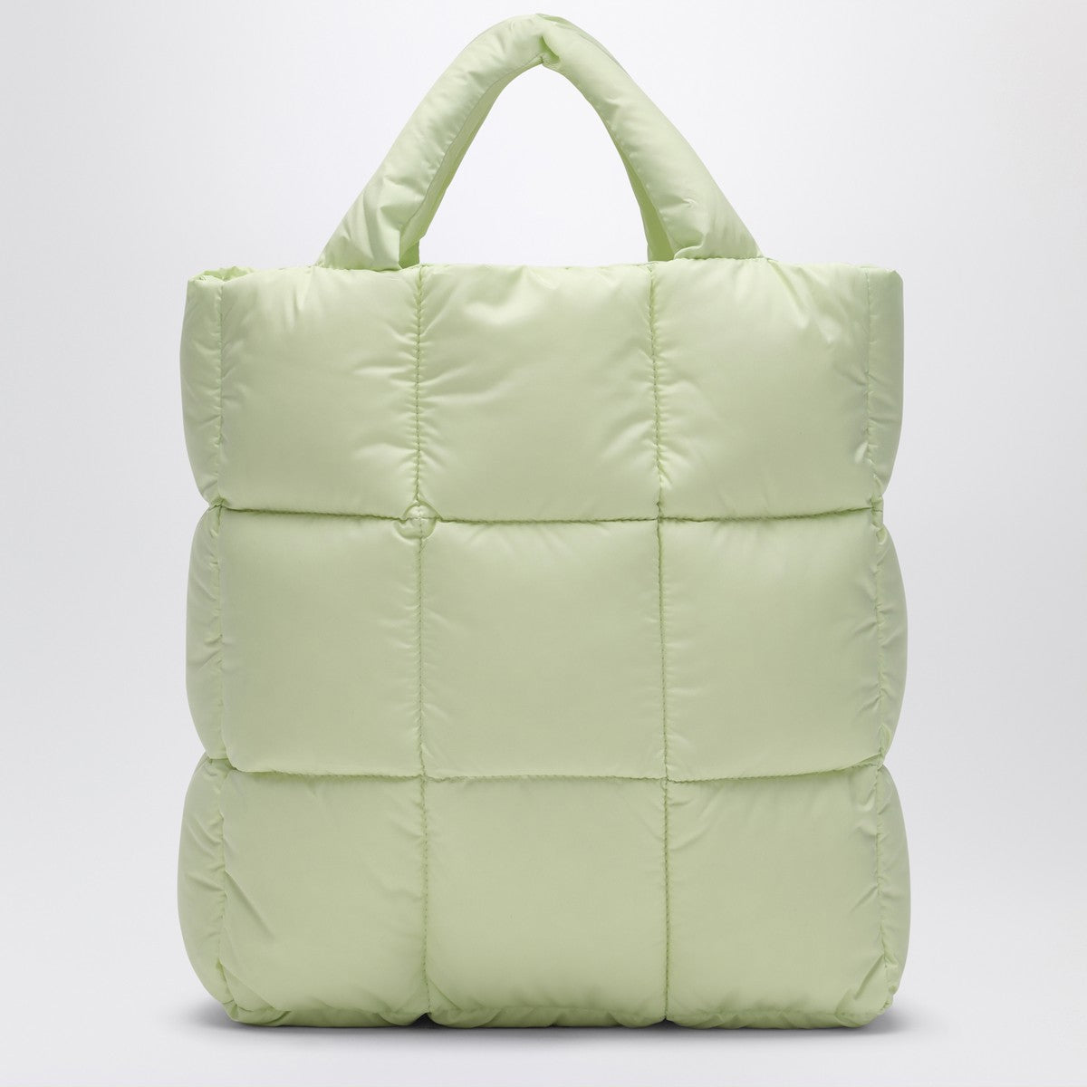 Il Gufo Lime yellow bag in microfibre nylon
