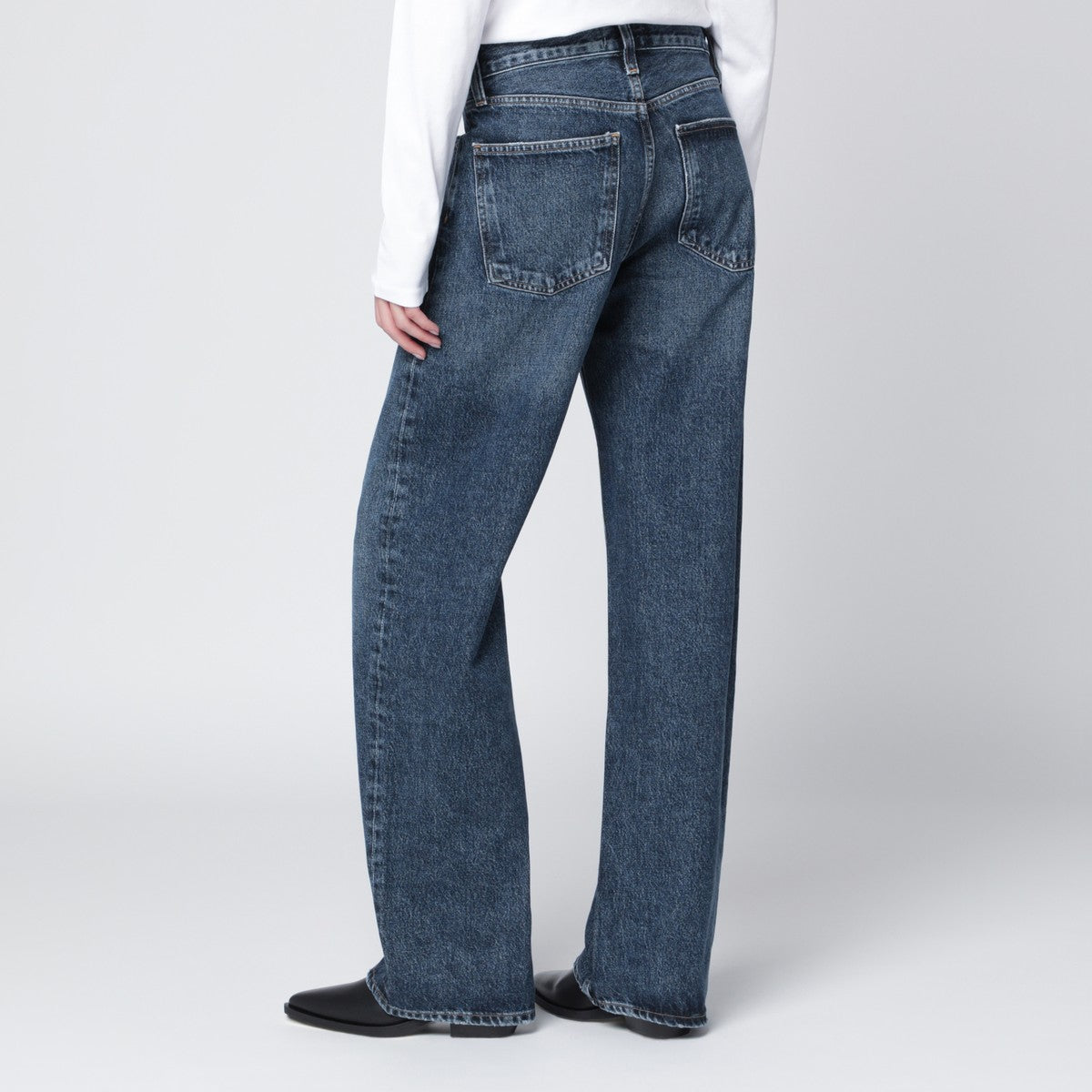 AGOLDE Blue regenerated denim jeans