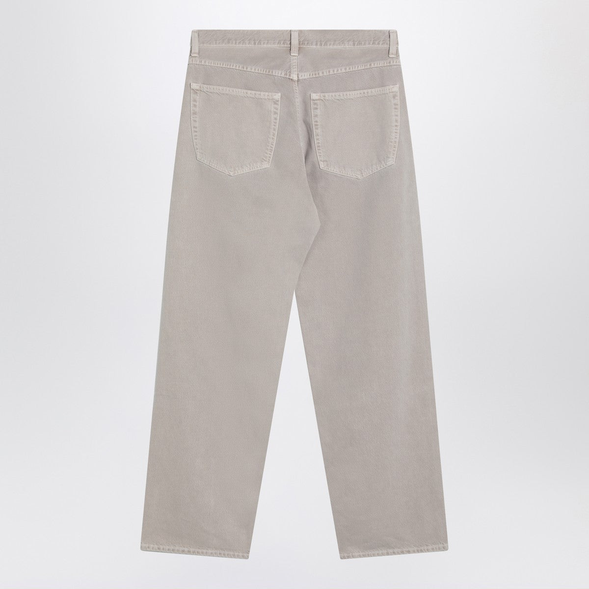 AGOLDE Beige jeans in regenerated denim