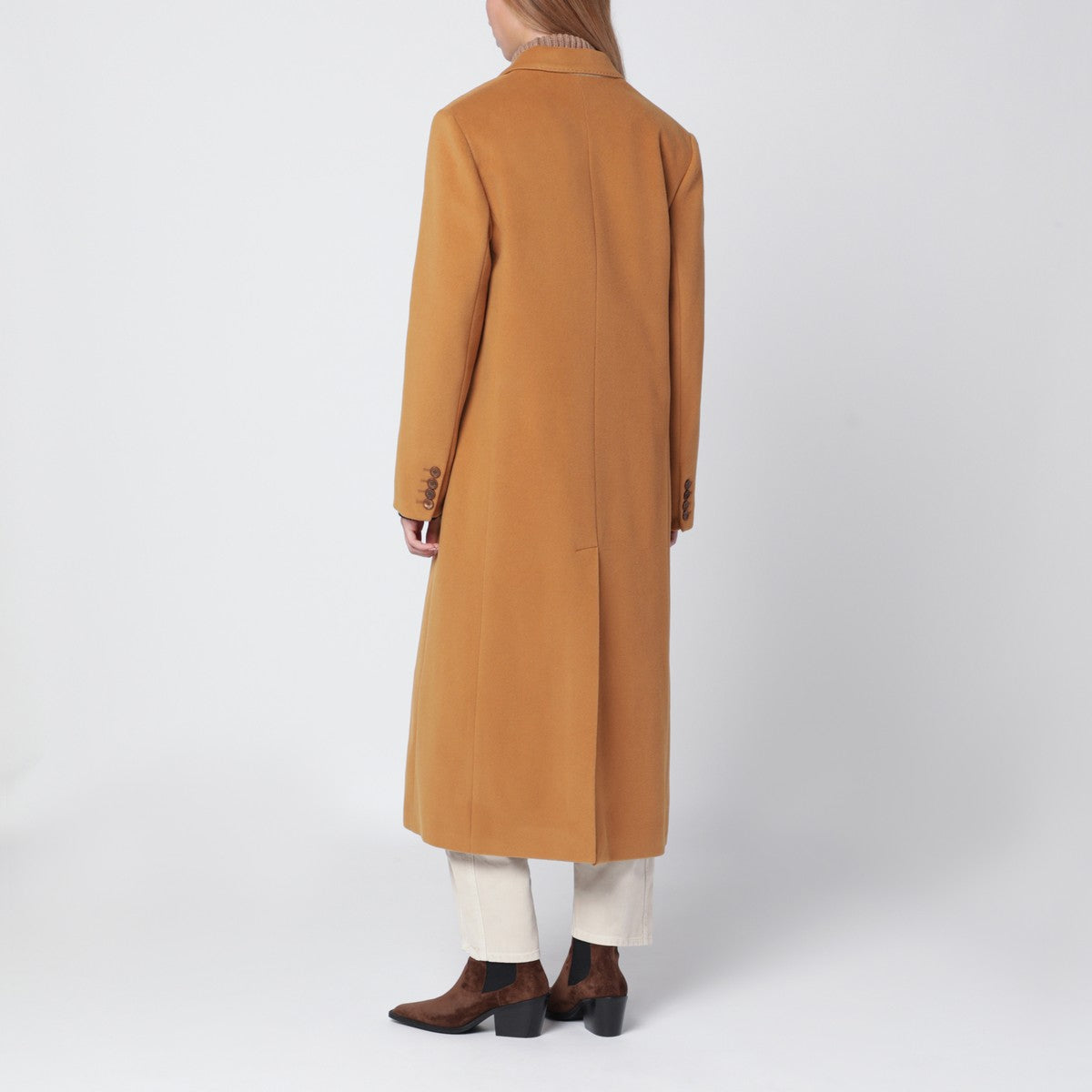 ISABEL MARANT Camel wool blend coat