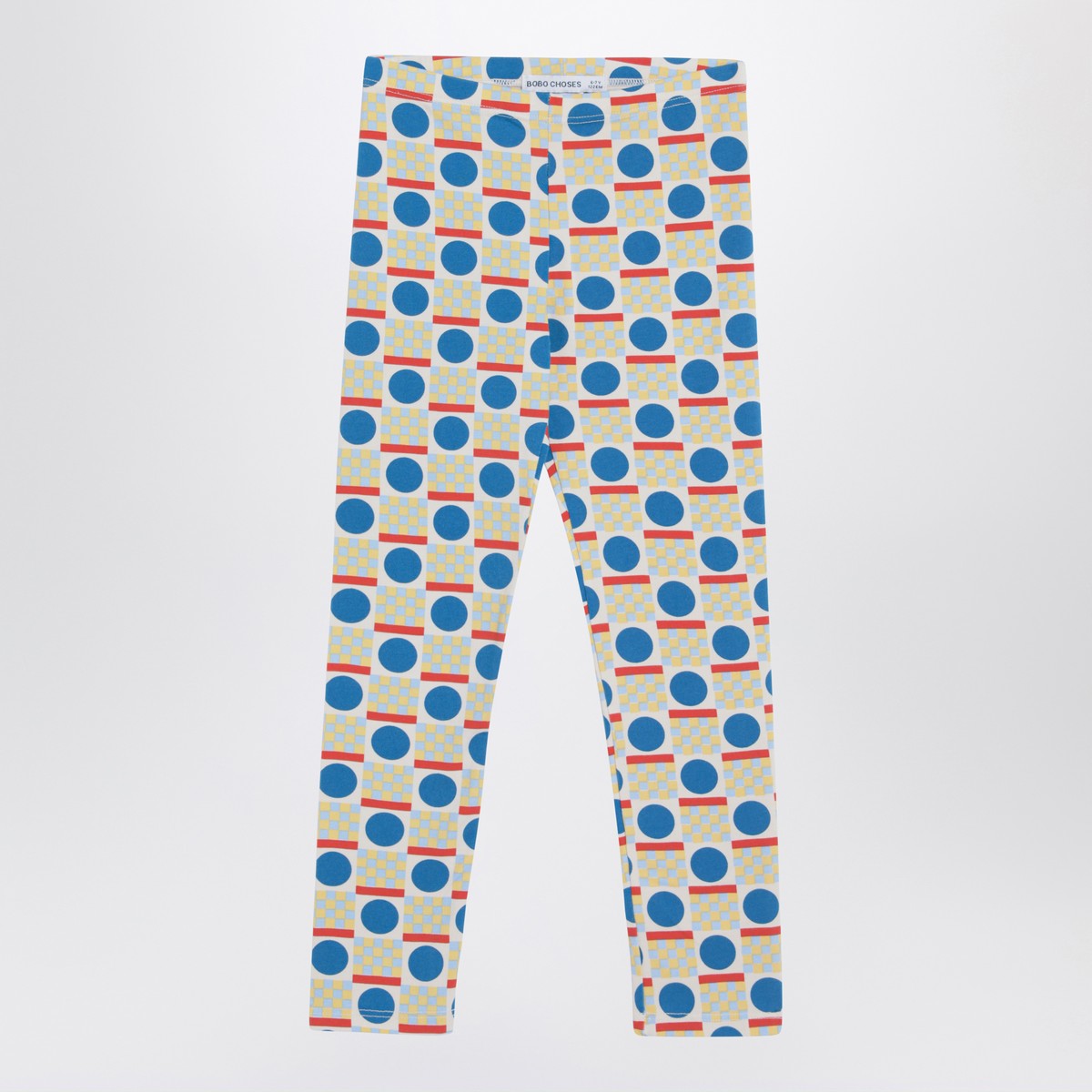 Bobo Choses Leggings with multicolour geometric pattern