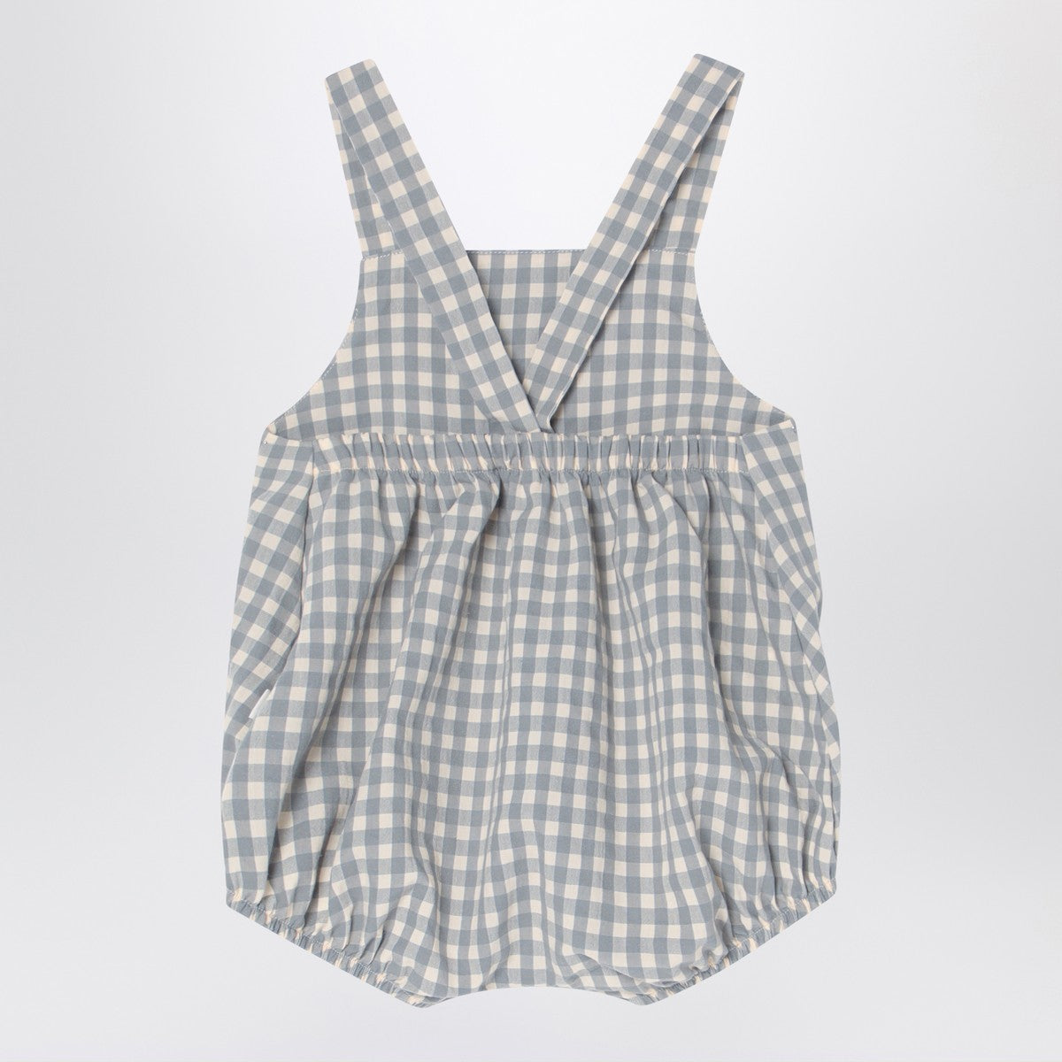 Teddy & Minou Checked overall with t-shirt