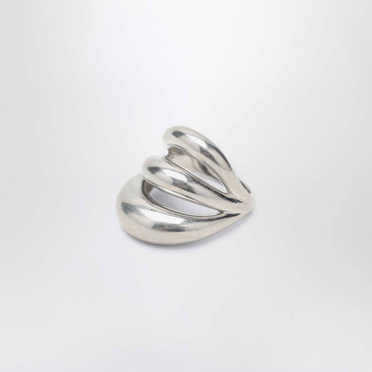Panconesi Triptych Blow Up silver ring