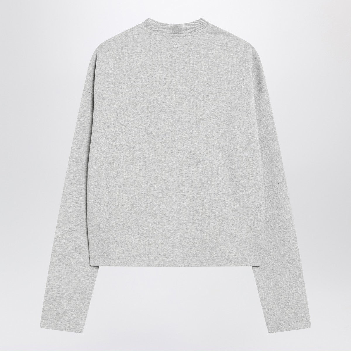Ami Paris Grey Ami De Coeur sweatshirt