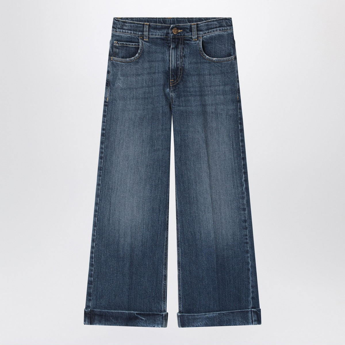 Golden Goose Dark blue washed-out jeans
