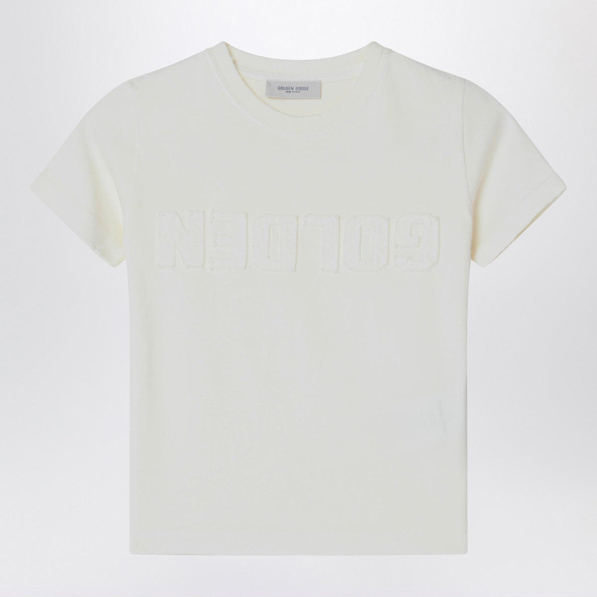Golden Goose White t-shirt with logo