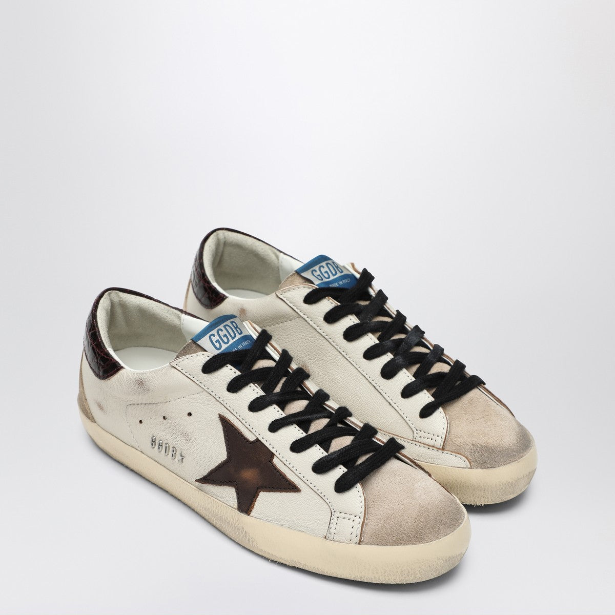 Golden Goose Sneaker Super Star white/beige/brown