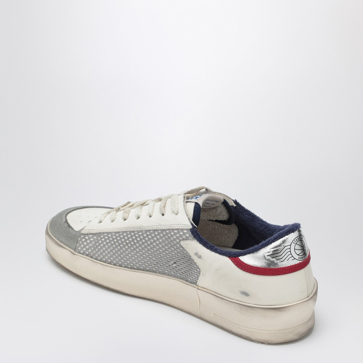 Golden Goose Sneaker Stardan white/grey/red