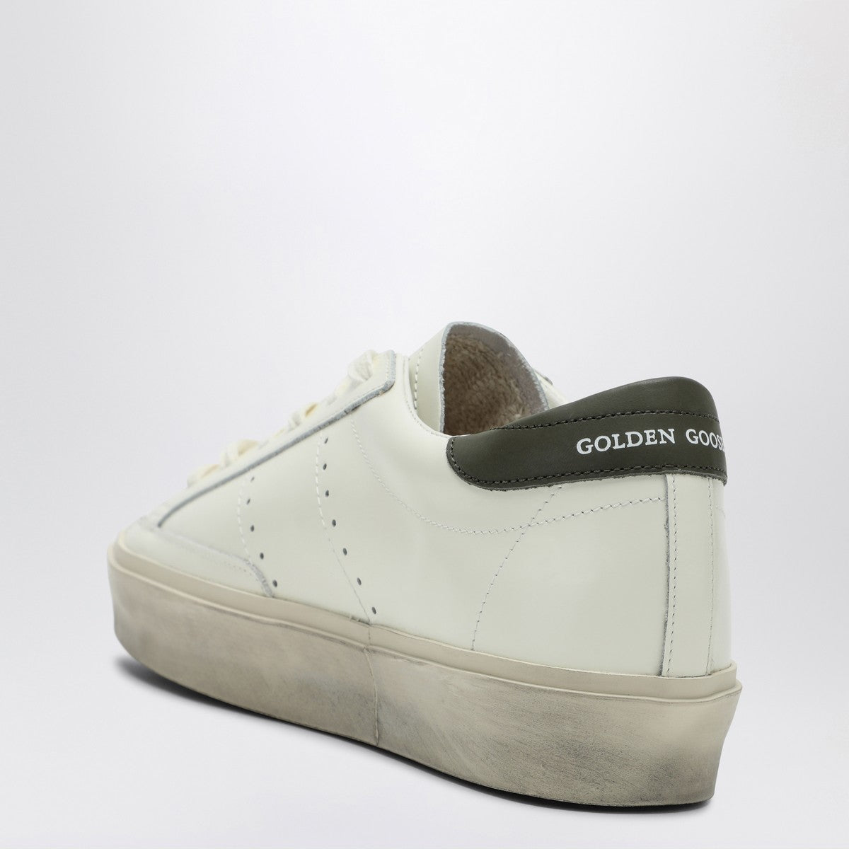 Golden Goose Sneaker Hi Star white/pink/dark green
