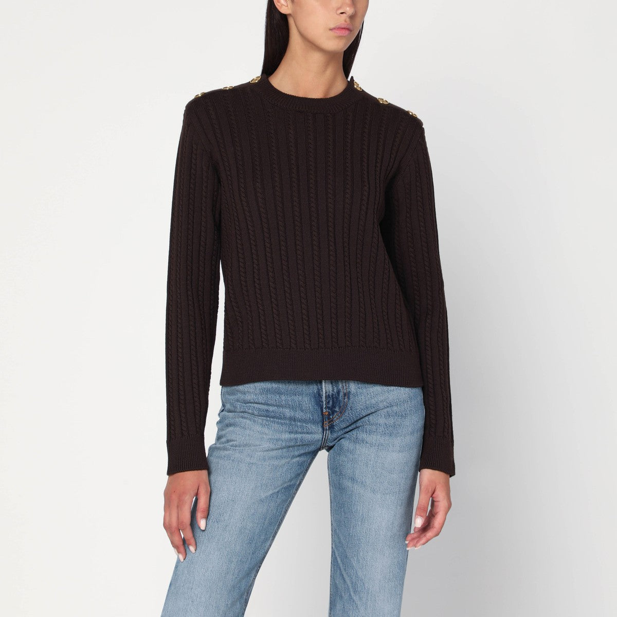 Golden Goose Brown wool blend sweater