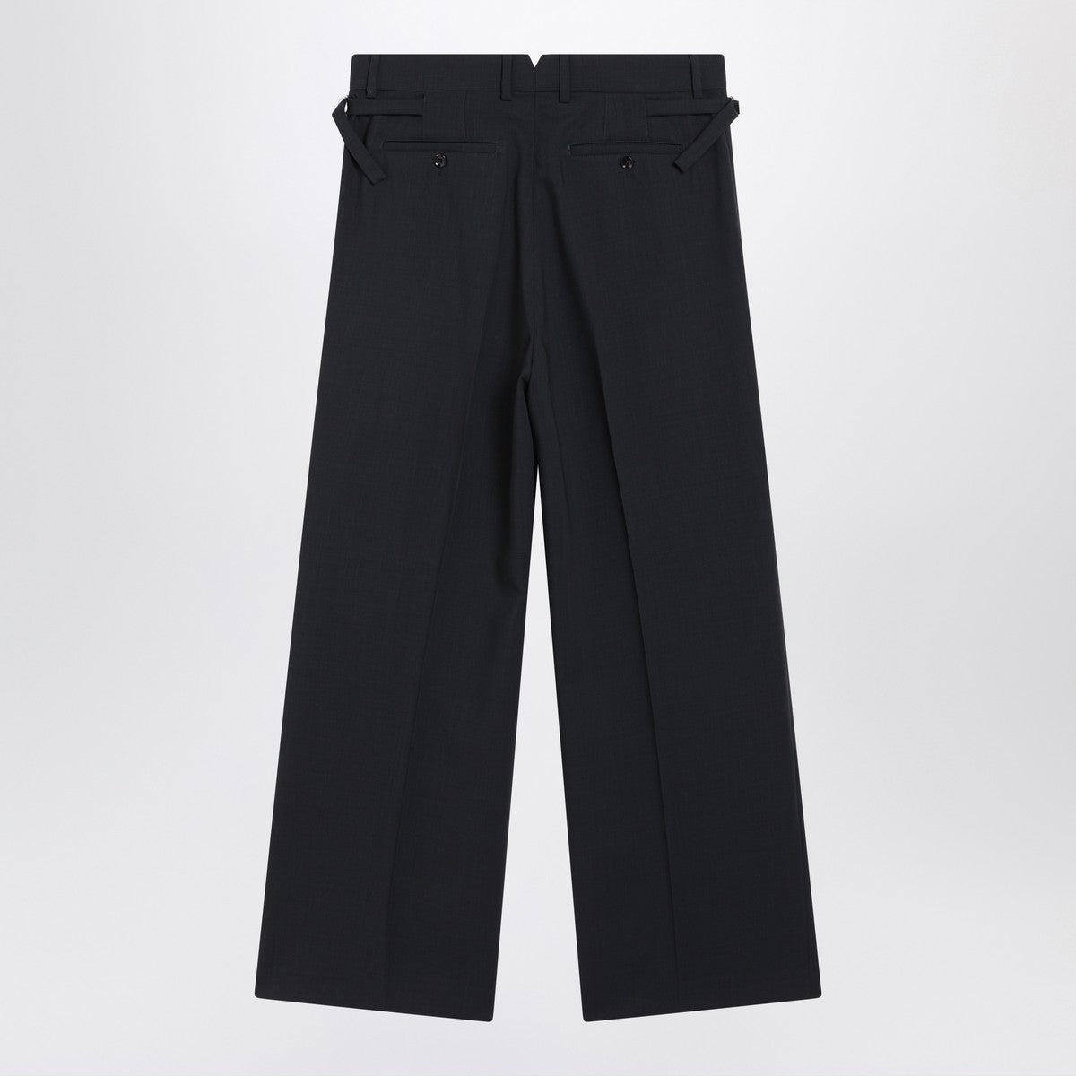 Ami Paris Charcoal gray wool trousers