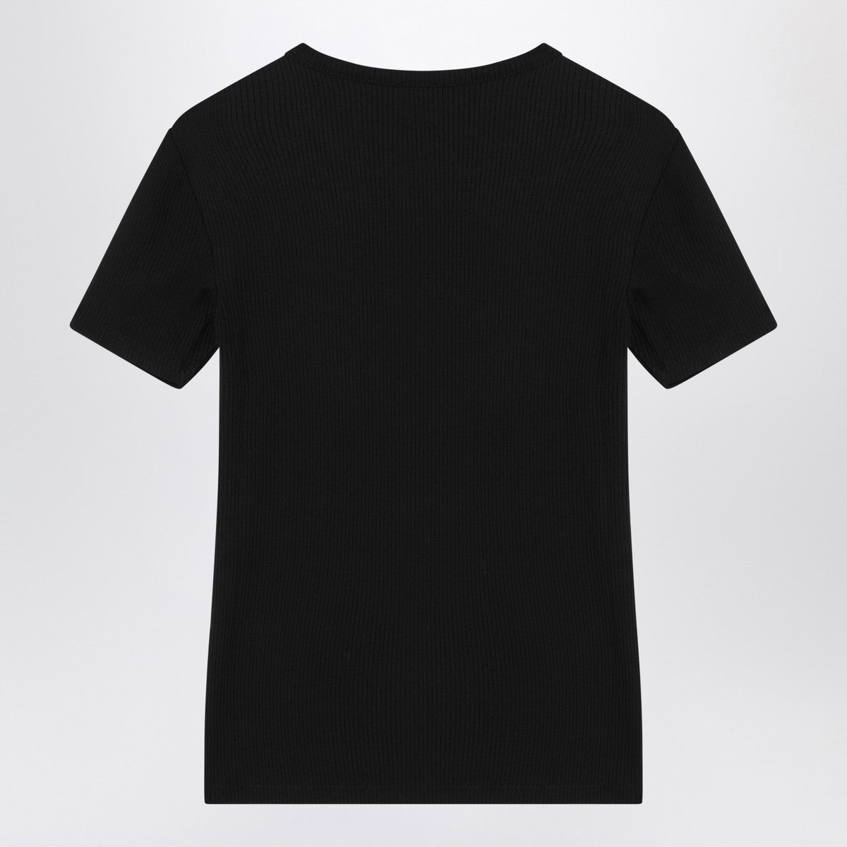Calvin Klein Black ribbed T-shirt
