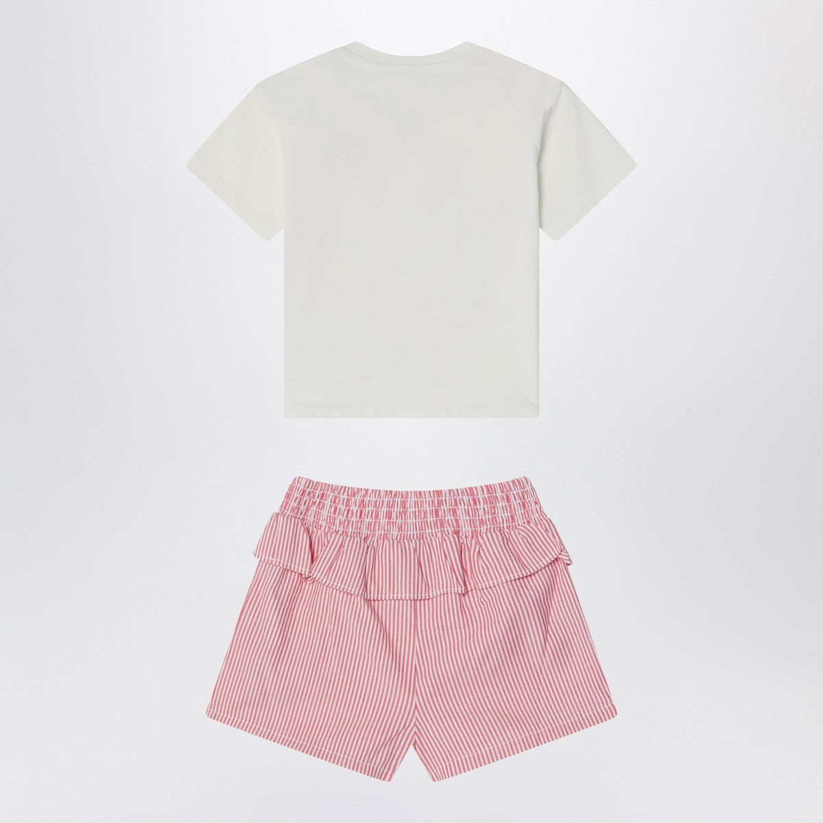 KENZO White/red two-piece suit in cotton