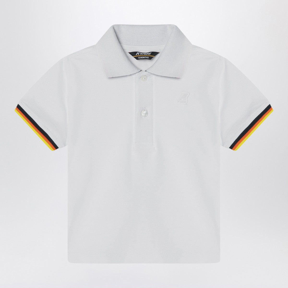 K-Way Vincent white polo