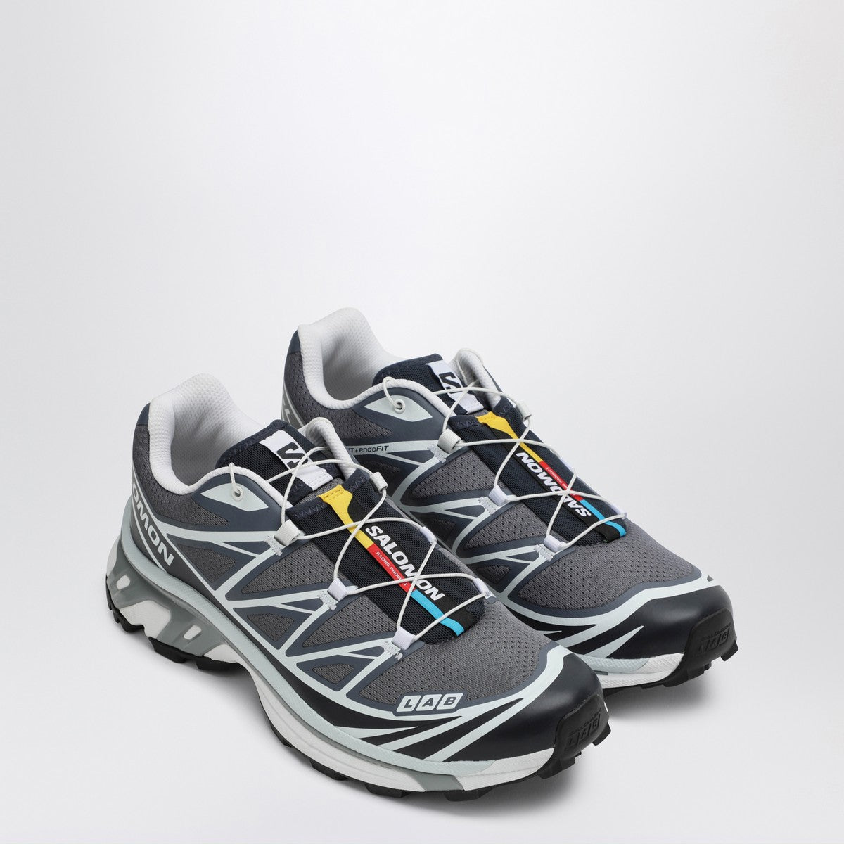 Salomon Sneaker XT-6 Grey/Night blue/Violet