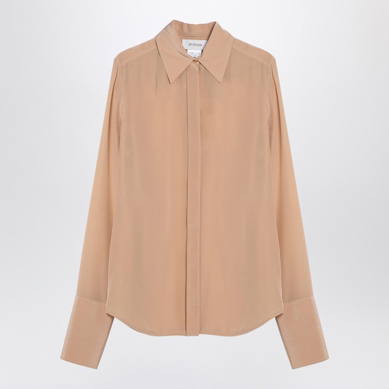 Sportmax Beige silk shirt