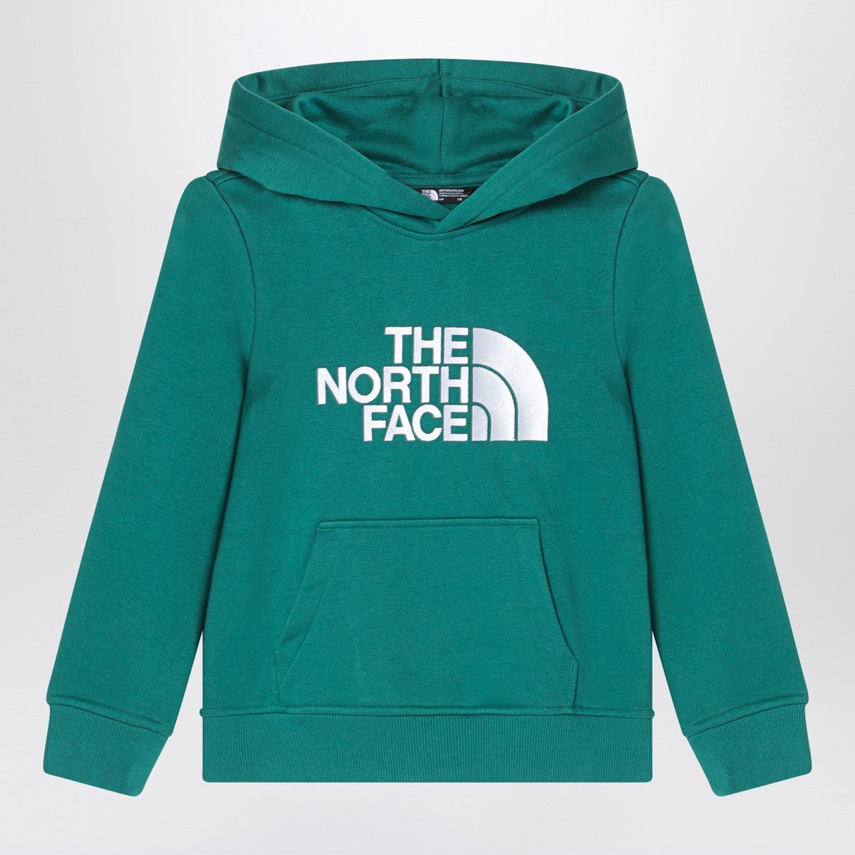 The North Face Green hooded sweatshirt