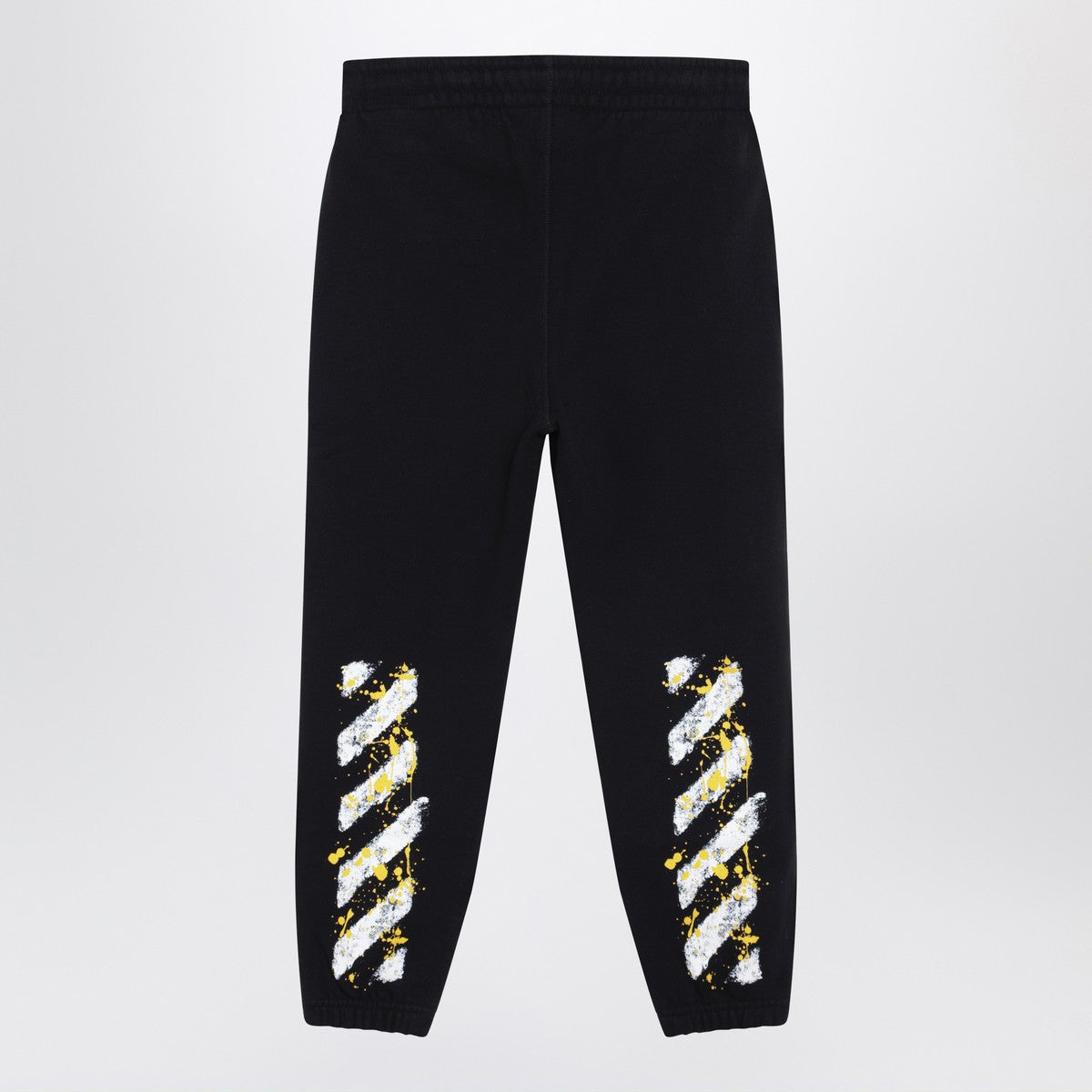 Off White Off-White™ Black Diagonal Splat Logo jogging trousers