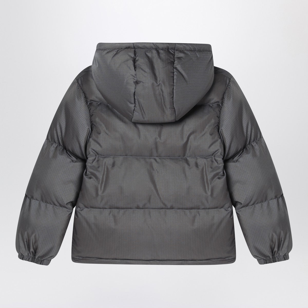 Off White Off-White™ Dark gray Ripstop nylon puffer jacket