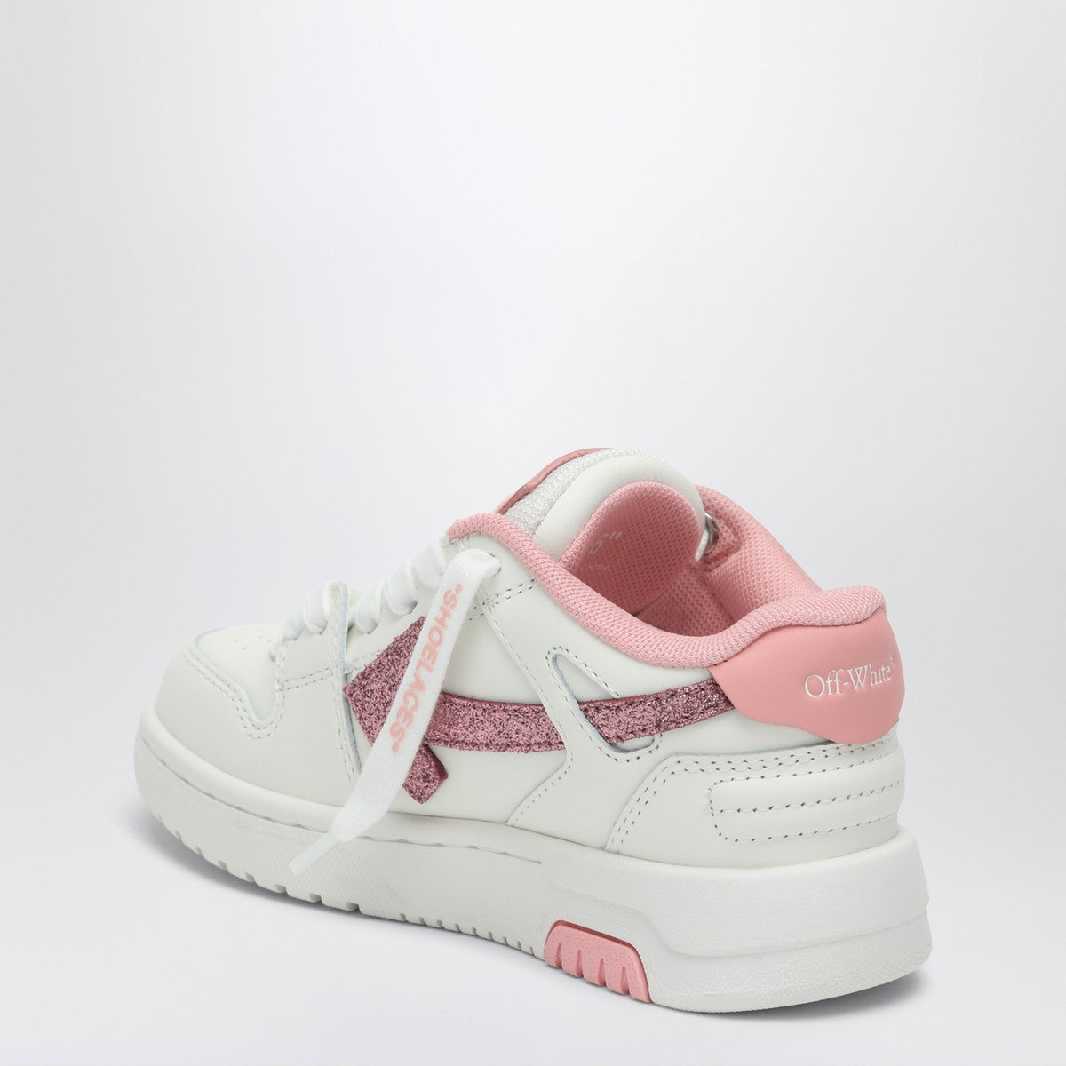 Off White Off-White™ Out Of Office white/glitter pink sneaker