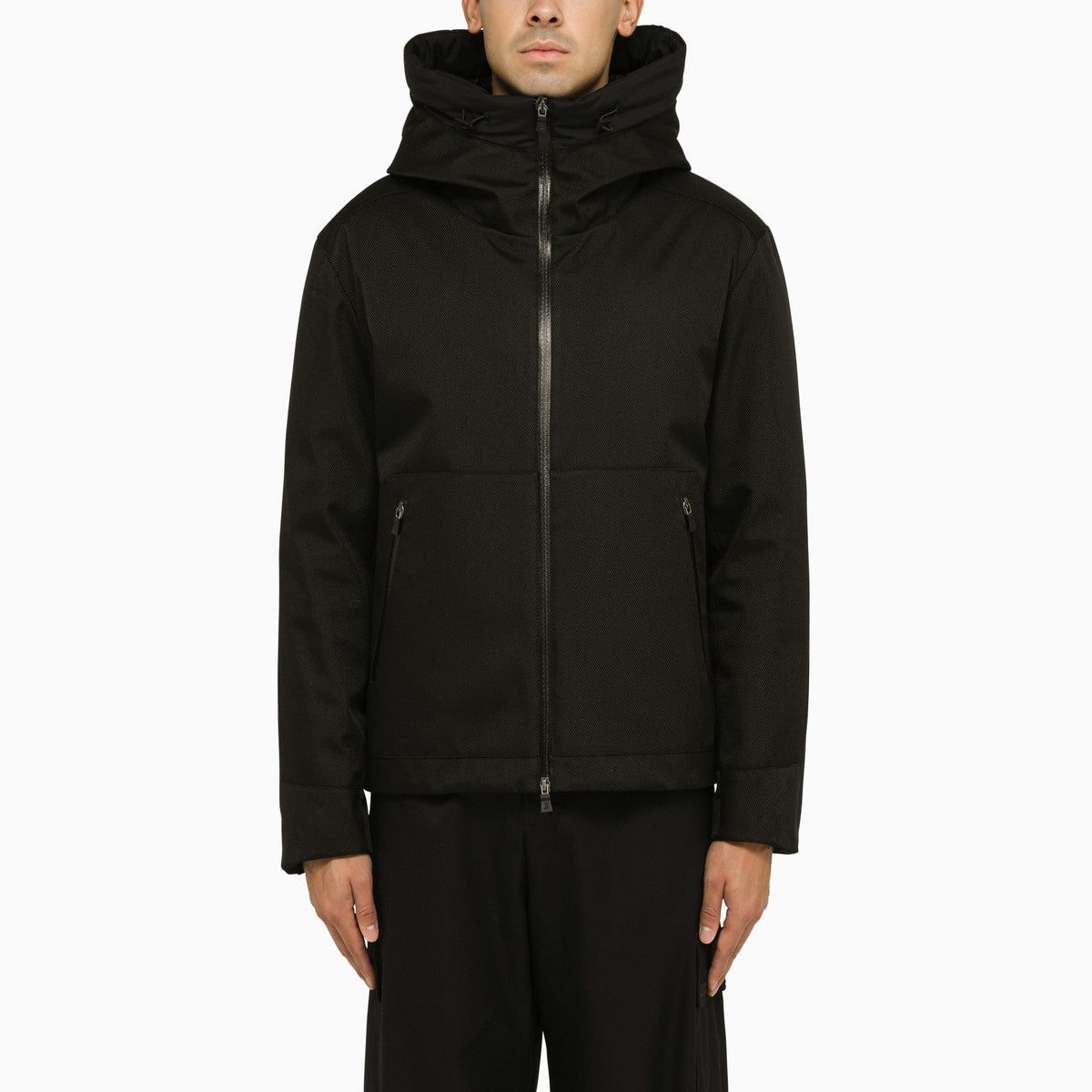 HERNO Black nylon jacket